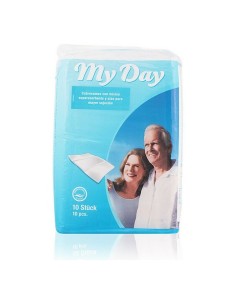 Couvre-Lits My Day 180004 (10 uds) 10 Unités (Parapharmacie) de My Day, Serviettes hygièniques - Ref: S0544618, Precio: 14,39...