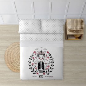 Fitted sheet Harry Potter White Burgundy Super king | Tienda24 - Global Online Shop Tienda24.eu