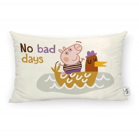 Fodera per cuscino Decolores No bad days C Multicolore 30 x 50 cm di Decolores, Copricuscini e federe - Rif: S9811379, Prezzo...