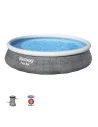 Piscina Gonfiabile Bestway Grigio 7340 L 396 x 84 cm da Bestway, Piscine gonfiabili - Ref: D1400455, Precio: 141,72 €, Descue...