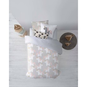 Housse de Couette Decolores Mileto Multicouleur 175 Fils 180 x 220 cm de Decolores, Couettes et housses de couette - Réf : S9...