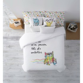 Duvet HappyFriday Basic White 450 g/m² 220 x 220 cm | Tienda24 - Global Online Shop Tienda24.eu