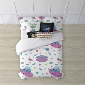 Housse de Couette Naturals Amalfi Lit 2 persones (220 x 220 cm) | Tienda24 - Global Online Shop Tienda24.eu