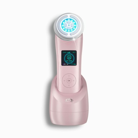 Massajador de Rosto com Radiofrequência, Fototerapia e Eletroestimulação Drakefor NANOSKIN EXTREME Cor de Rosa de Drakefor, D...