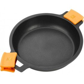 Casserole avec Couvercle Quid Karbon Aluminium fondu Noir 32 cm | Tienda24 Tienda24.eu