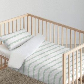 Set di copripiumino Kids&Cotton Dayton Big Bianco 100 x 120 cm | Tienda24 - Global Online Shop Tienda24.eu