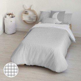 Housse de Couette Kids&Cotton Vichy Beige 180 x 220 cm | Tienda24 - Global Online Shop Tienda24.eu