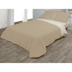 Duvet cover set Hosteline VEGAS Beige Single 2 Pieces by Hosteline, Quilts and quilt covers - Ref: D2100099, Price: 18,98 €, ...