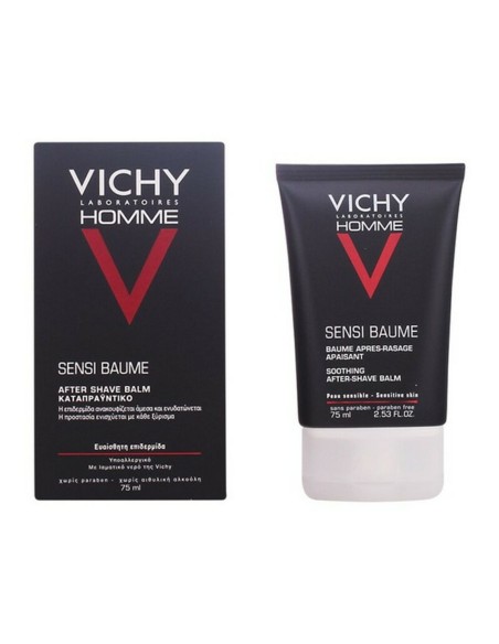 Baume aftershave Homme Sensi Baume Vichy (75 ml) | Tienda24 Tienda24.eu