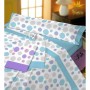 Bedding set D'Or SOLE Blue Single by D'Or, Sheets and pillowcases - Ref: D2100169, Price: 28,98 €, Discount: %