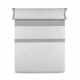 Bedding set D'Or VALENTINA Grey Single by D'Or, Sheets and pillowcases - Ref: D2100188, Price: 28,98 €, Discount: %