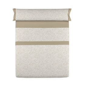 Jeu de draps D'Or VALENTINA Beige Lit ½ persones de D'Or, Draps et taies d'oreiller - Réf : D2100191, Prix : 36,00 €, Remise : %