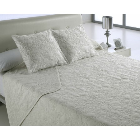 Colcha Hosteline VEGAS Beige Cama de 105 (2 Piezas) | Tienda24 - Global Online Shop Tienda24.eu