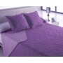 Bedspread (quilt) Hosteline VEGAS Light mauve Super king (3 Pieces) | Tienda24 - Global Online Shop Tienda24.eu