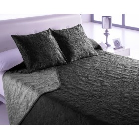 Bedspread (quilt) Hosteline VEGAS Black King size (3 Pieces) by Hosteline, Blankets and bedcovers - Ref: D2100298, Price: 32,...