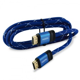 Cable HDMI 3GO CHDMIV3 Azul 1,8 m de 3GO, Cables HDMI - Ref: S9900062, Precio: 6,51 €, Descuento: %