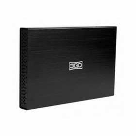 Invólucro de Disco Rígido 2,5" USB 3GO HDD25BK12 de 3GO, Discos rígidos exteriores - Ref: S9900078, Preço: 7,96 €, Desconto: %