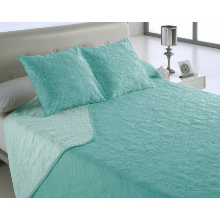 Colcha Hosteline VEGAS Azul Cama de 180 (3 Piezas) de Hosteline, Mantas y colchas - Ref: D2100303, Precio: 36,68 €, Descuento: %