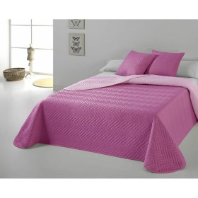 Bedspread (quilt) Hosteline VEGAS Light mauve Double (3 Pieces) by Hosteline, Blankets and bedcovers - Ref: D2100314, Price: ...