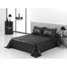 Colcha Hosteline BLACK LINE Negro Cama de 90 Cama de 105 (2 Piezas) de Hosteline, Mantas y colchas - Ref: D2100316, Precio: 3...