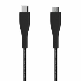 Cable USB-C Aisens A107-0350 Negro 2 m (1 unidad) de Aisens, Cables USB - Ref: S9900366, Precio: 3,69 €, Descuento: %