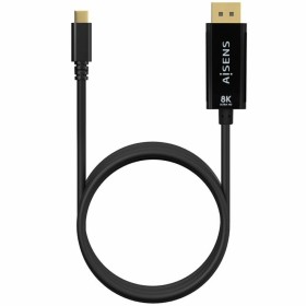 Adaptateur USB-C vers DisplayPort Aisens A109-0688 Noir 80 cm de Aisens, Câbles DisplayPort - Réf : S9900396, Prix : 10,33 €,...