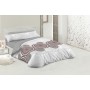 Parure de couette Hosteline ZARCO Gris Lit 1 persone 2 Pièces | Tienda24 - Global Online Shop Tienda24.eu