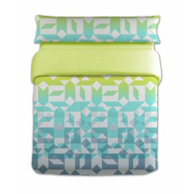 Duvet cover set Hosteline HARRIS Green Single 2 Pieces by Hosteline, Quilts and quilt covers - Ref: D2100467, Price: 19,99 €,...