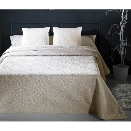 Bedspread (quilt) Hosteline TAMBRECONFO Beige Single (1 Piece) by Hosteline, Blankets and bedcovers - Ref: D2100468, Price: 3...