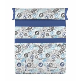 Jeu de draps Lois SELLOS Bleu Lit 1 persone de Lois, Draps et taies d'oreiller - Réf : D2100527, Prix : 30,99 €, Remise : %