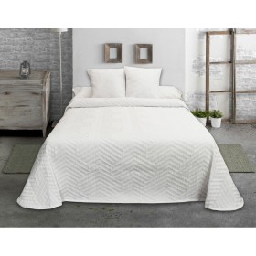 Bedspread (quilt) Hosteline ESPIGA White Single (1 Piece) by Hosteline, Blankets and bedcovers - Ref: D2100563, Price: 36,66 ...