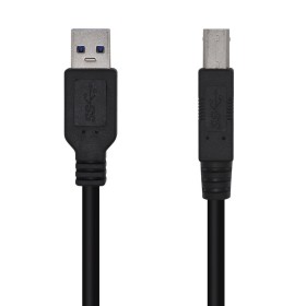 Cable USB Aisens A105-0444 Negro 2 m (1 unidad) de Aisens, Cables USB - Ref: S9900868, Precio: 4,09 €, Descuento: %