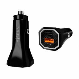 Car Charger Aisens ASCH-CAR2PQC-BK (1 Unit) by Aisens, Key Rings - Ref: S9900914, Price: 6,09 €, Discount: %