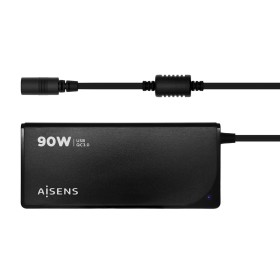 Chargeur d'ordinateur portable Aisens ASLC-90WAUTO-BK Universel de Aisens, Lapdesks - Réf : S9900916, Prix : 23,68 €, Remise : %