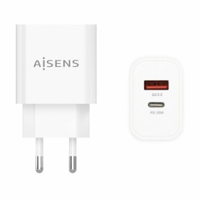 Chargeur mural Aisens A110-0681 20 W Blanc (1 Unité) de Aisens, Chargeurs - Réf : S9900925, Prix : 5,88 €, Remise : %