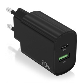 Wall Charger Aisens A110-0755 Black 20 W (1 Unit) by Aisens, Chargers - Ref: S9900930, Price: 6,15 €, Discount: %