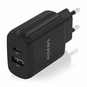 Chargeur mural Aisens A110-0759 Noir 25 W (1 Unité) de Aisens, Chargeurs - Réf : S9900934, Prix : 6,87 €, Remise : %