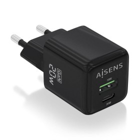 Wall Charger Aisens ASCH-20W2P011-BK 20 W Black (1 Unit) by Aisens, Chargers - Ref: S9900944, Price: 7,56 €, Discount: %