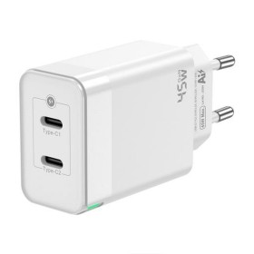 Wall Charger Aisens ASCH-45W2P005-W White 45 W (1 Unit) by Aisens, Chargers - Ref: S9900955, Price: 14,39 €, Discount: %