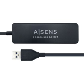 Cable Aisens A104-0402 Negro (1 unidad) de Aisens, Hubs de red - Ref: S9900985, Precio: 5,90 €, Descuento: %