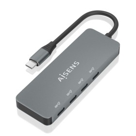 Hub USB Aisens A109-0695 Grigio (1 Unità) di Aisens, Hub di rete e switch - Rif: S9900999, Prezzo: 22,17 €, Sconto: %