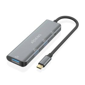 Hub USB Aisens A109-0762 Grigio (1 Unità) di Aisens, Hub di rete e switch - Rif: S9901004, Prezzo: 10,09 €, Sconto: %