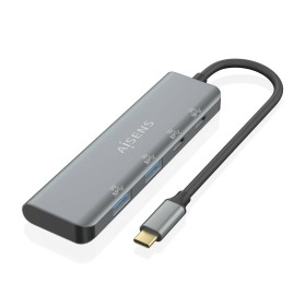 USB Hub Aisens A109-0763 Grey (1 Unit) by Aisens, Network hubs - Ref: S9901005, Price: 10,79 €, Discount: %