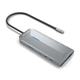 Hub USB Aisens ASUC-12P005-GR Gris 100 W (1 Unité) de Aisens, Hubs USB - Réf : S9901007, Prix : 75,13 €, Remise : %