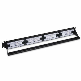 Patch Panel 24 Porte UTP Categoria 6 Aisens A141-0509 di Aisens, Armadi e mensole - Rif: S9901031, Prezzo: 27,60 €, Sconto: %