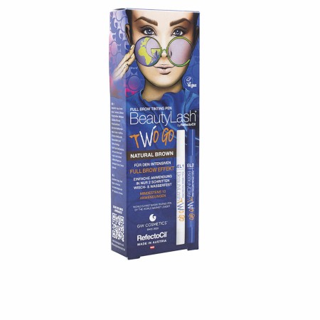 Tinte para pestañas RefectoCil BeautyLash Two Go Natural Brown 2 Piezas | Tienda24 Tienda24.eu