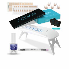 False nails Nooves Michelle Gel Self-adhesives | Tienda24 Tienda24.eu