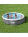 Piscina Hinchable Bestway 366 x 76 cm Gris 5377 L | Tienda24 Tienda24.eu