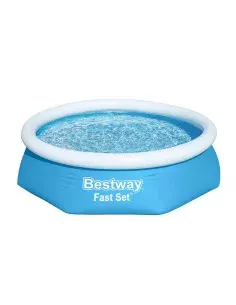 Piscina Hinchable Bestway 366 x 76 cm Gris 5377 L | Tienda24 Tienda24.eu