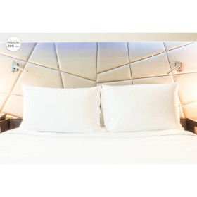 Funda de almohada Hosteline IRIS PREMIUM Blanco Cama de 180/200 Oxford 200 Hilos 50 x 50 cm de Hosteline, Sábanas y fundas de...